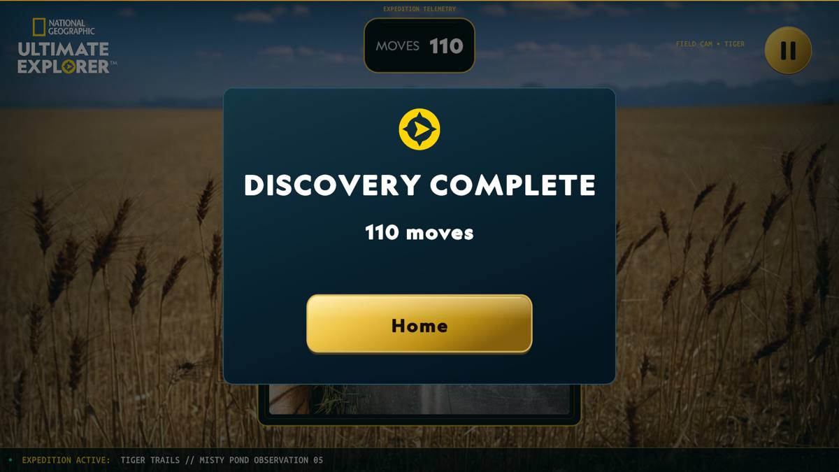 Discovery Complete dialog